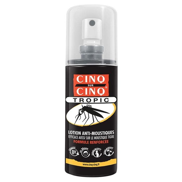 Tropic Lotion Anti-moustiques Des 24 Mois 100ml Cinq Sur Cinq