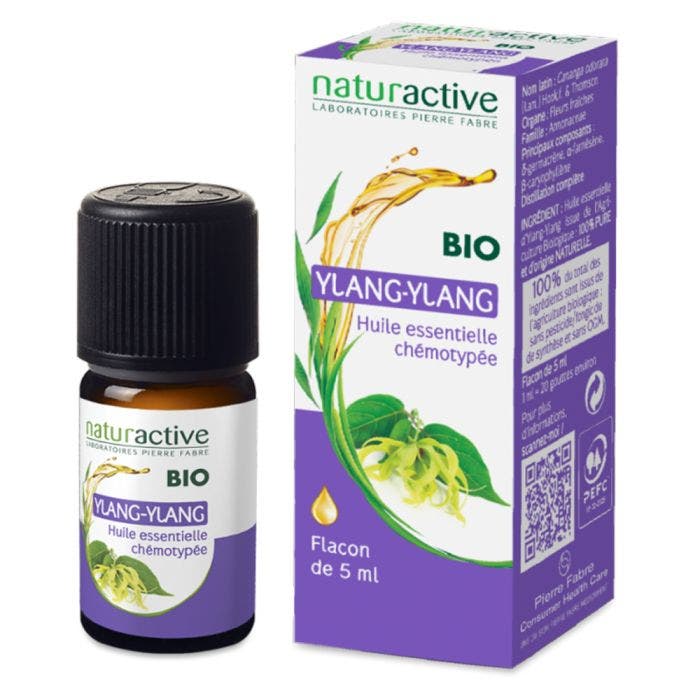 Huile Essentielle Bio Ylang Ylang 5ml Naturactive