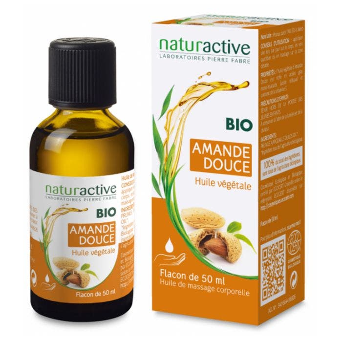 Huile Vegetale Bio Amande Douce 50 ml Naturactive