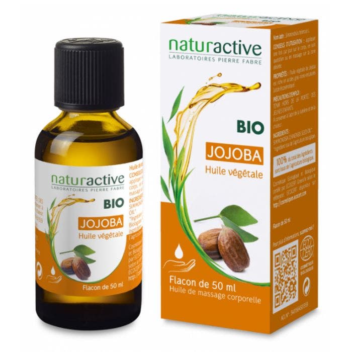Huile Vegetale Bio Jojoba 50 ml Naturactive