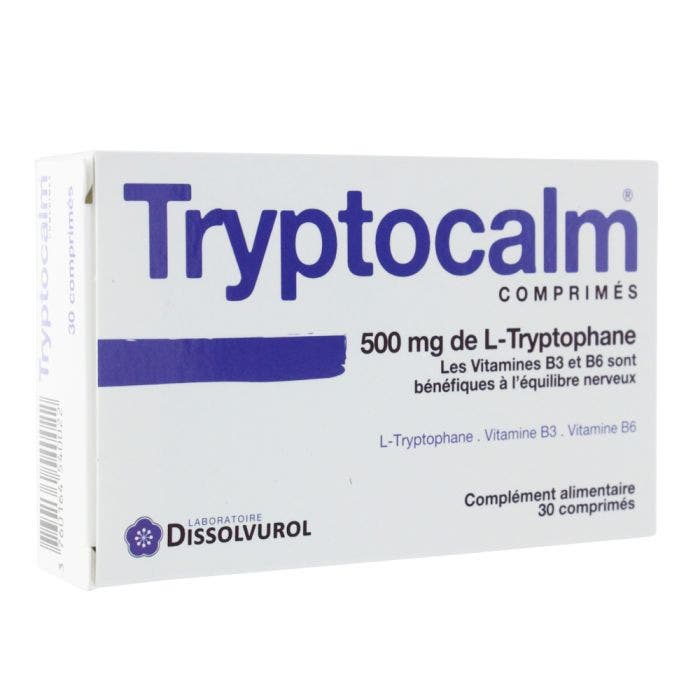 Tryptocalm De L-tryptophane 30 Comprimes 500mg Dissolvurol