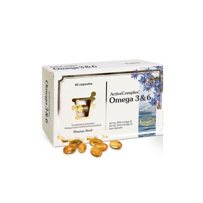 Active Complex Omega 3 Et 6 - 60 Capsules Pharma Nord