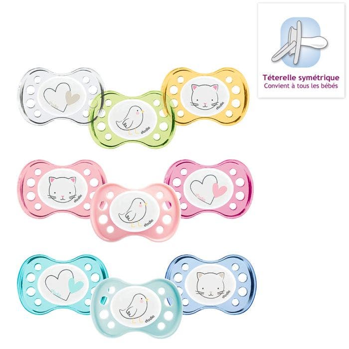 Sucette Anatomique En Silicone Des La Naissance 0 2 Mois Dodie Easypara