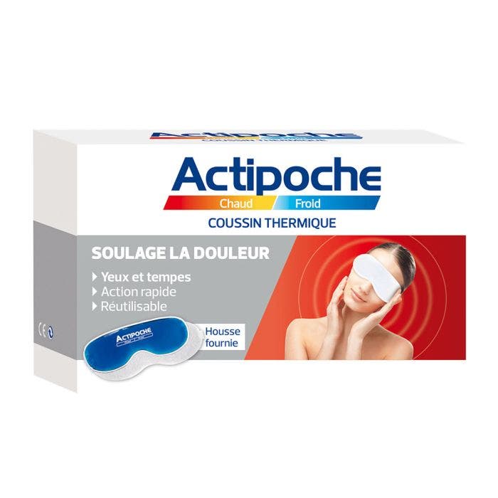 Coussin Thermique Masque Yeux Et Tempes Actipoche