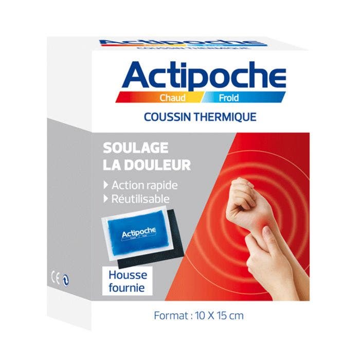 Chaud Froid Coussin Thermique 10x15cm Actipoche