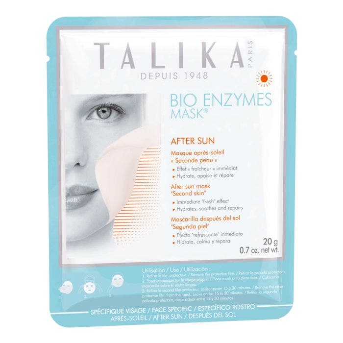 Bio Enzymes Mask After Sun Masque Apres Soleil Seconde Peau 20g Talika
