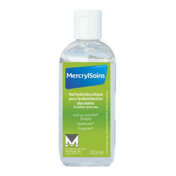 Soin Gel Hydroalcoolique 100ml Mercryl
