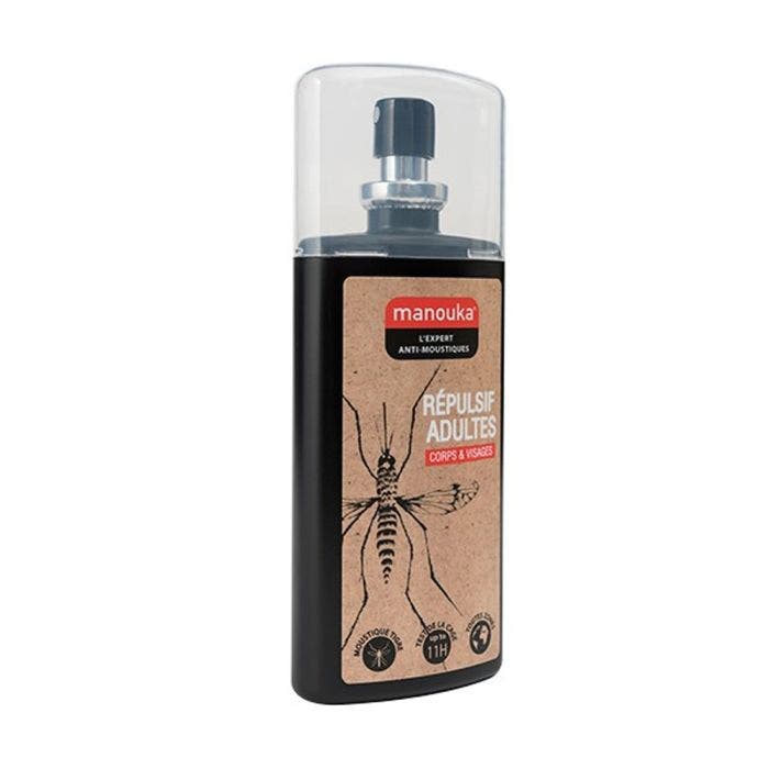 Anti-moustiques Lotion Adulte Toutes Zones 75 ml Manouka