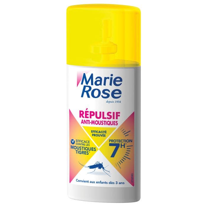 Spray Repulsif Anti-moustiques 7h Des 3 Ans 100ml Marie Rose