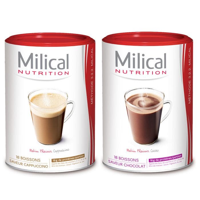 MILICAL BOISSON MINCEUR HYPERPROTEINEE BOITE ECO 18 BOISSONS