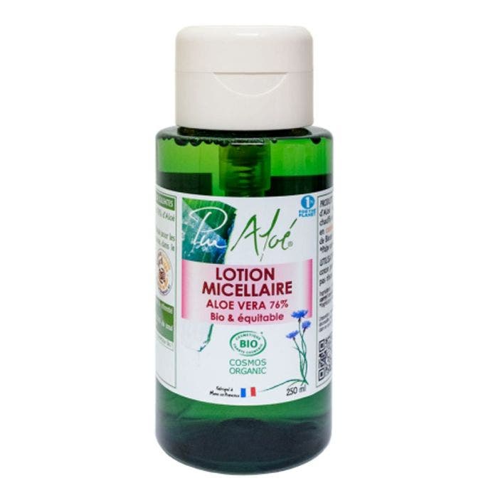 Lotion Micellaire Aloe Vera Bio 250ml Pur Aloé