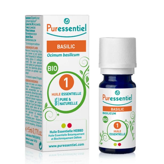 Basilic Bio 5ml Huiles Essentielles Puressentiel