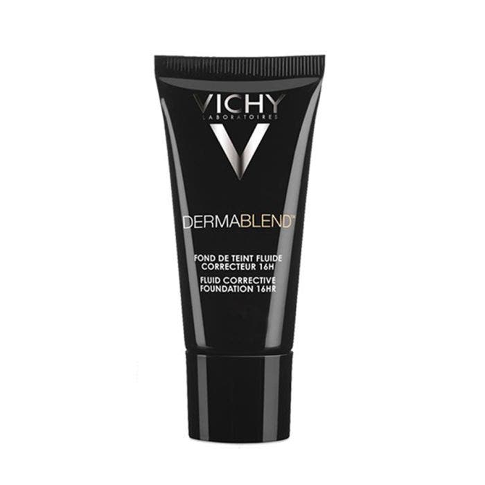 Fond De Teint Fluide Correcteur Peaux Normales A Seches 30ml Dermablend Vichy