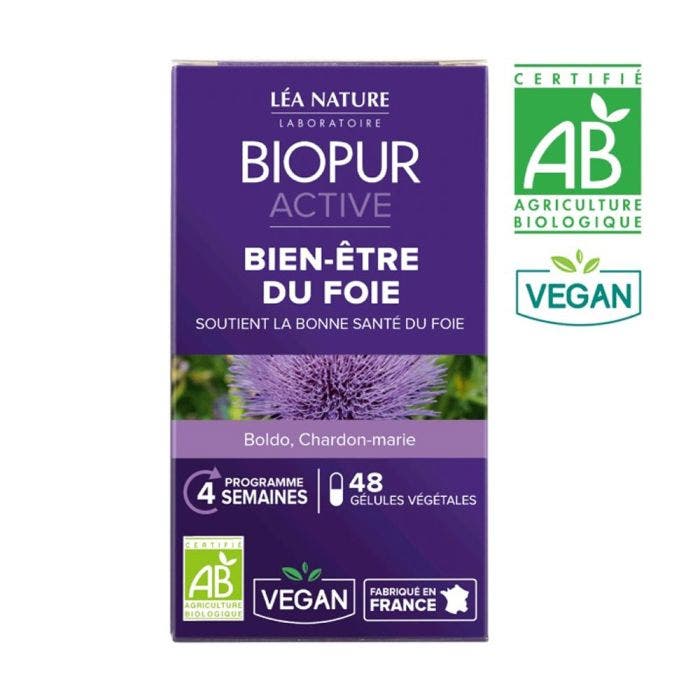 Bien-etre Du Foie Bio 48 Gelules Active Biopur