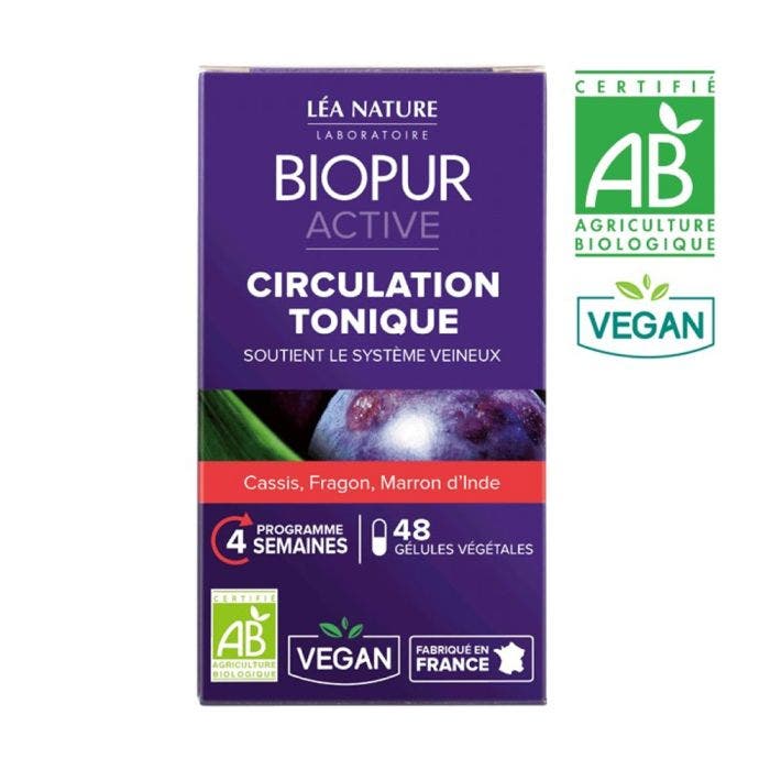 Circulation Tonique Bio 48 Gelules Active Biopur