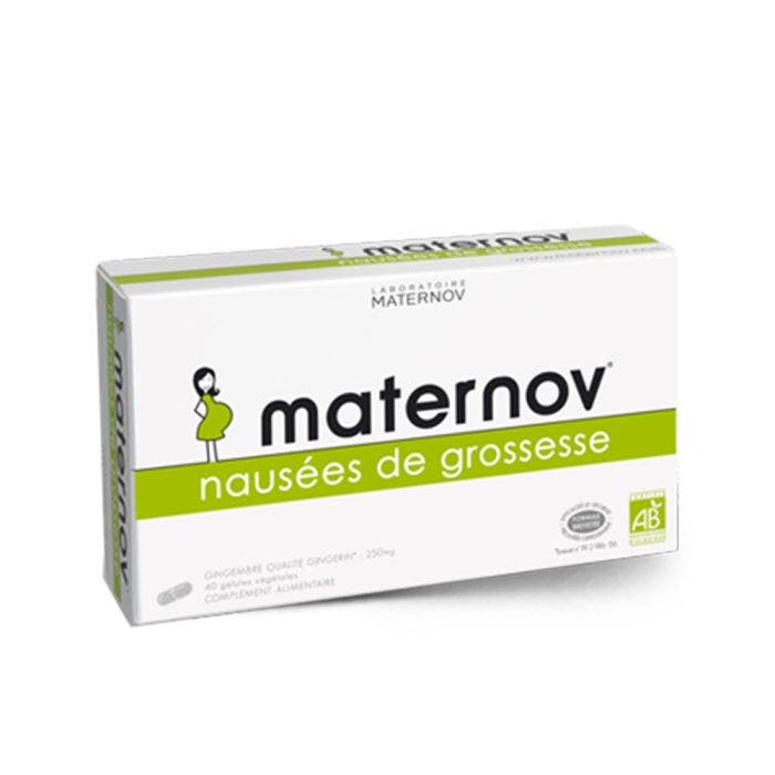 Nausees 40 Gelules Vegetales Maternov