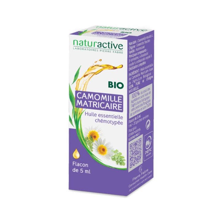 Huile Essentielle Bio Camomille Matricaire 5ml Naturactive