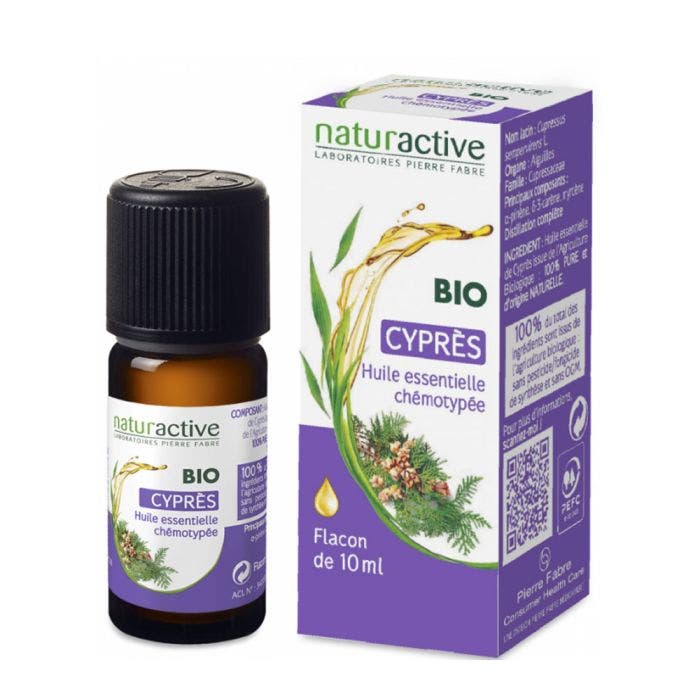 Huile Essentielle Bio Cypres 10 ml Naturactive
