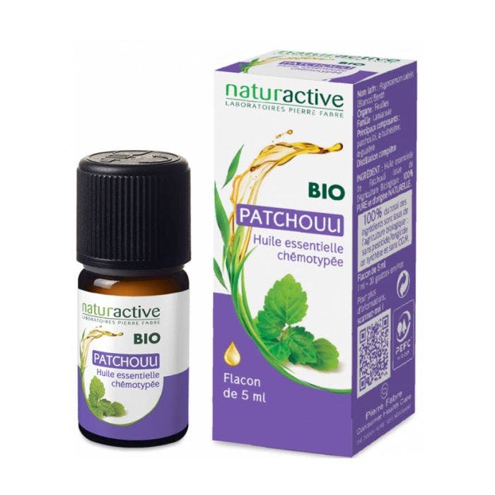 Huile Essentielle Bio Patchouli 5 ml Naturactive
