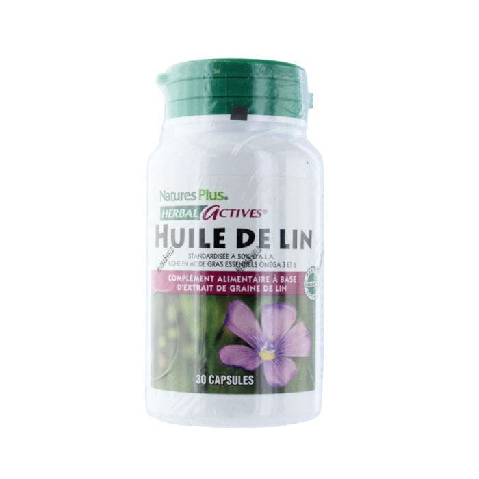 Huile De Lin 30 Capsules Nature'S Plus