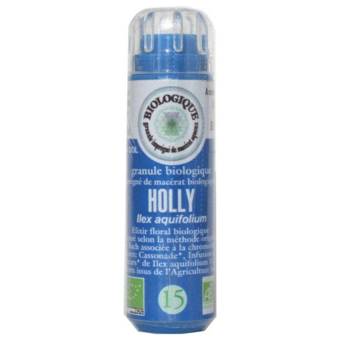 BACH BIO N°15. HOLLY GRANULES 6,3g Kosmeo