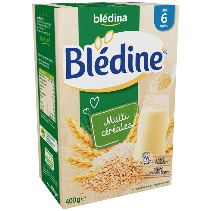 Bledine Multi Cereales Des 6 Mois 400g Bledina Easypara