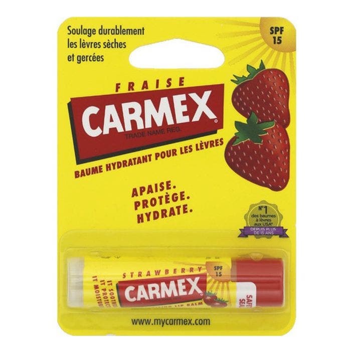 CARMEX STICK LEVRES FRAISE SPF15 4,25G