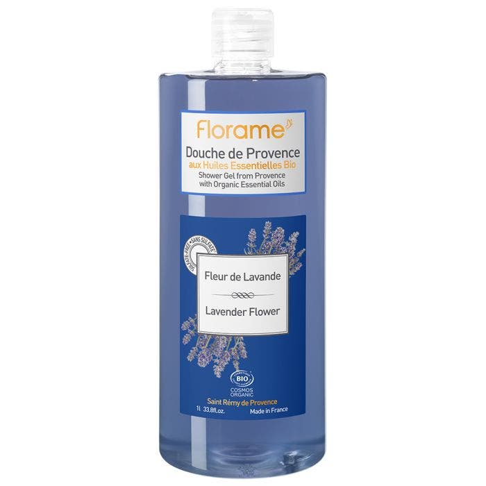 Gel Douche Fleurs De Lavande Bio 1l Florame