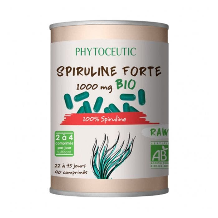 PHYTOCEUTIC SPIRULINE FORTE 1000MG BIO 90 COMPRIMES