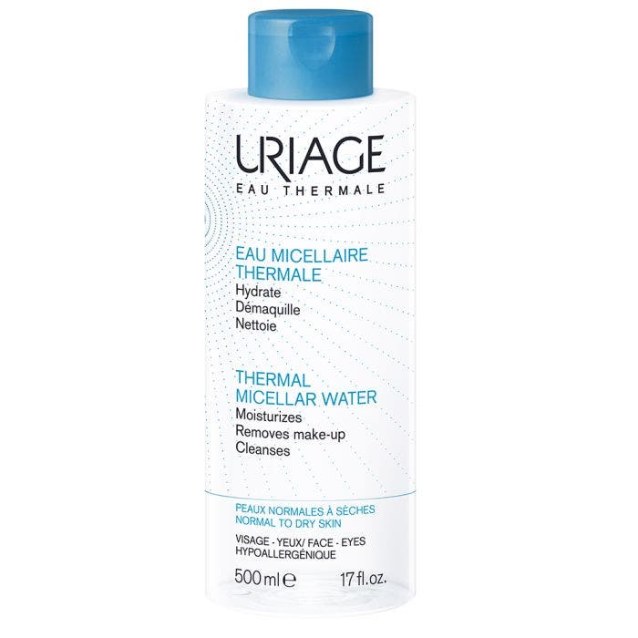 Eau Micellaire Thermale Peaux Normales A Seches 500ml Hygiène visage Uriage