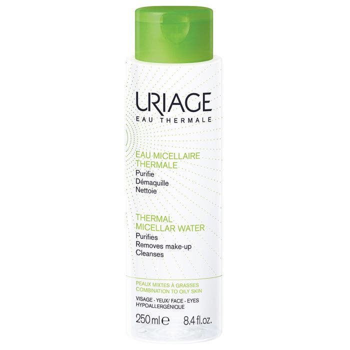Eau Micellaire Thermale 250ml Hygiène Peaux Mixtes A Grasses Uriage
