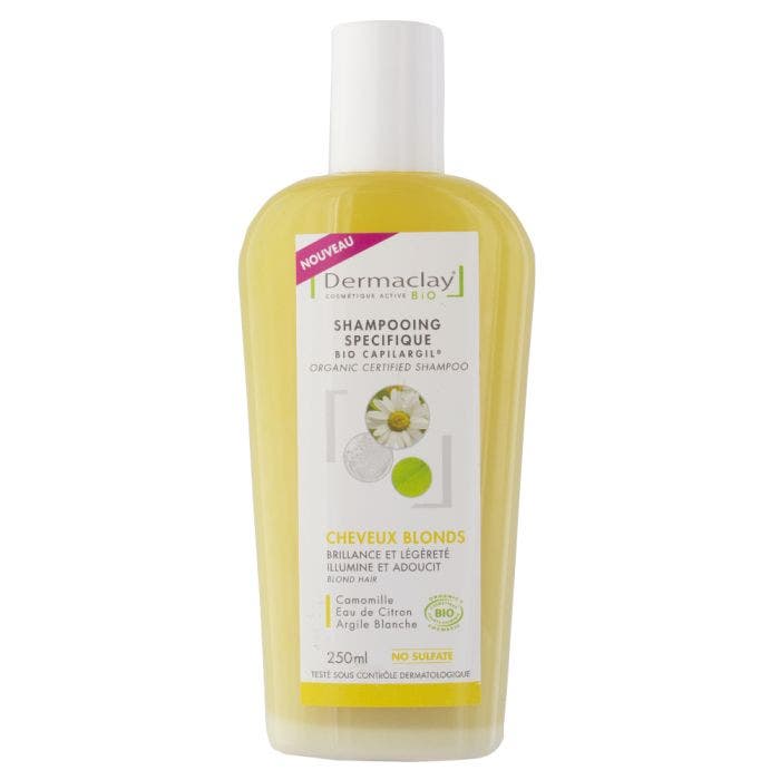 Shampooing Spécifique Bio Capilargil 250ml Cheveux Blonds Dermaclay