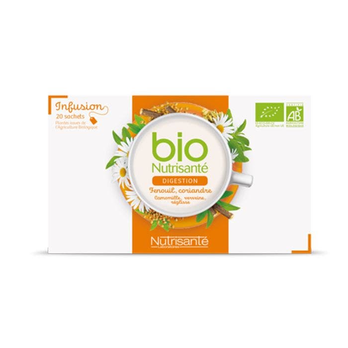 Bio Infusion Digestion 20 Sachets Nutrisante