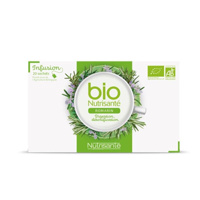 Bio Infusion Romarin 20 Sachets Nutrisante