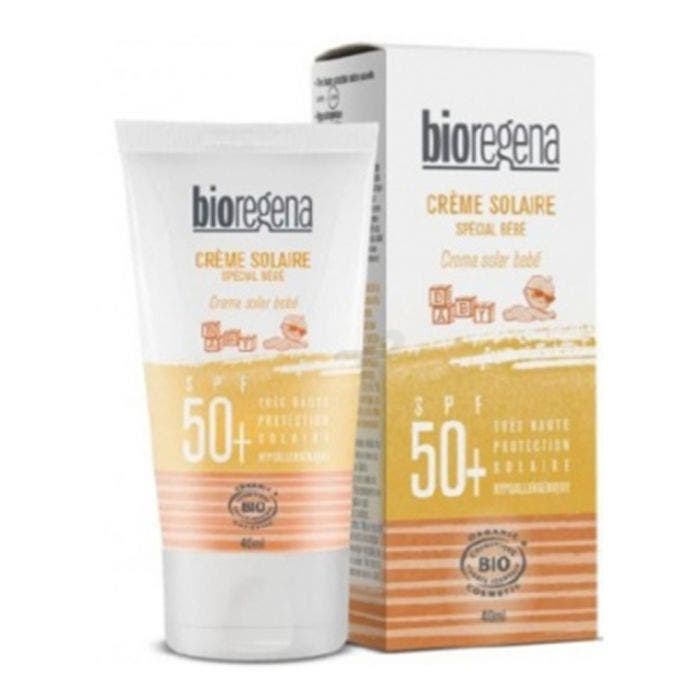 Creme Solaire Special Bebe Spf50+ Bio 40ml Bioregena