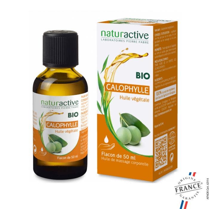 Huile Vegetale Bio Calophylle 50 ml Naturactive