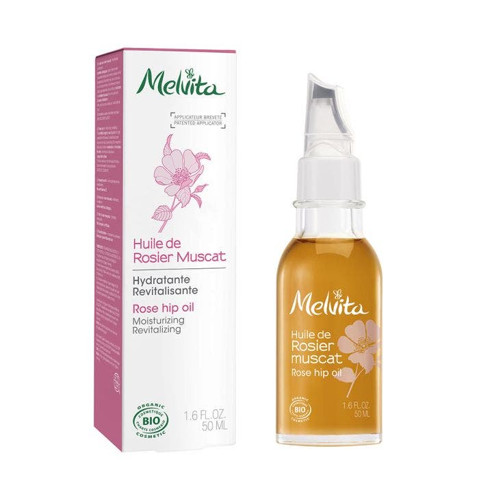 Huile Rosier Muscat Hydratante Revitalisante Bio 50ml Melvita