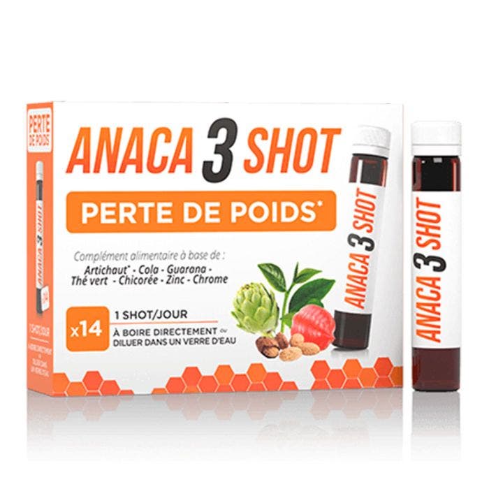 Perte De Poids Saveur Cassis 14 Shots Anaca3