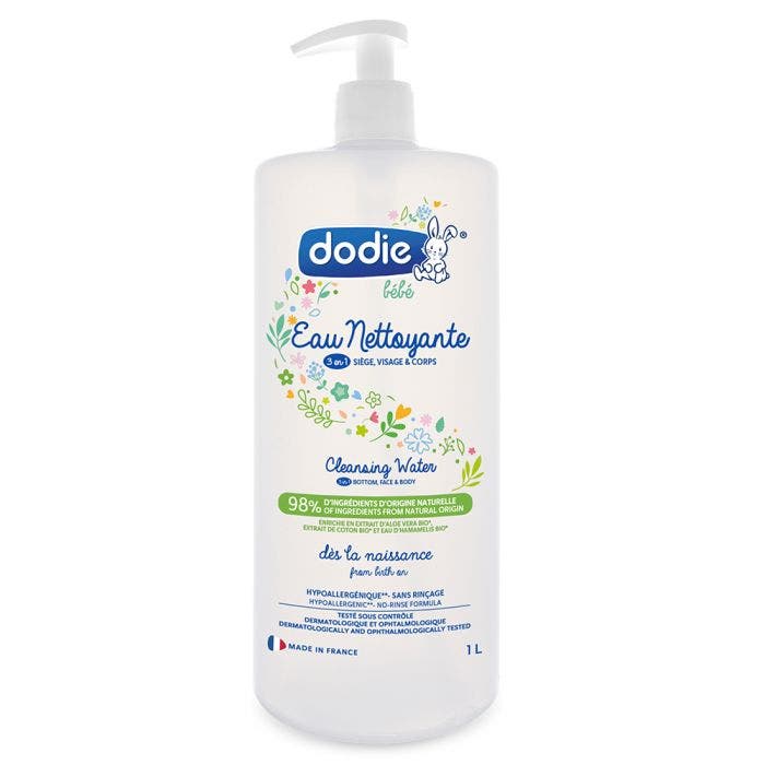 Eau Nettoyante 3-en-1 Des La Naissance 1l Dodie