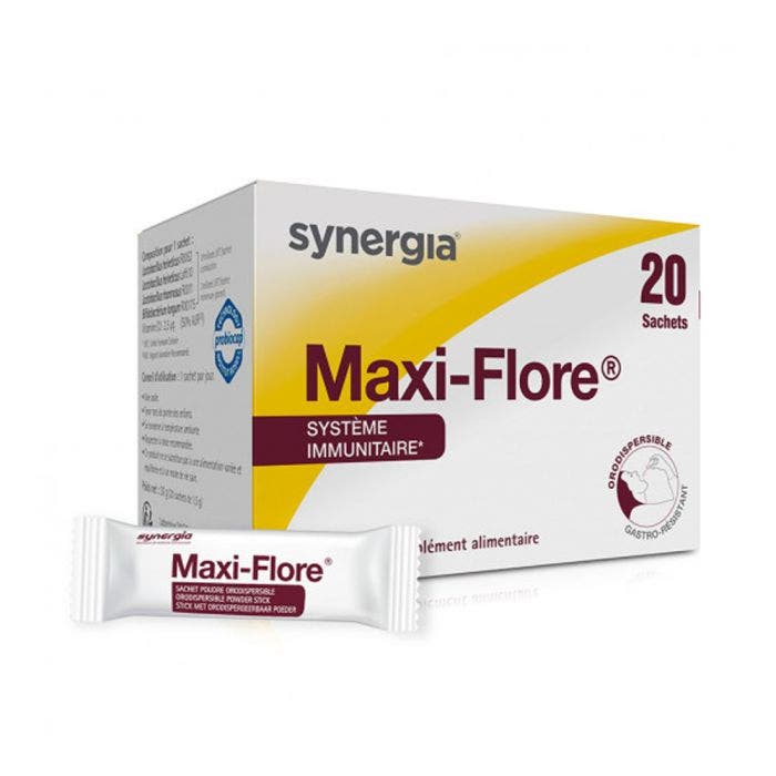 SYNERGIA MAXI FLORE 20 SACHETS ORODISPERSIBLES