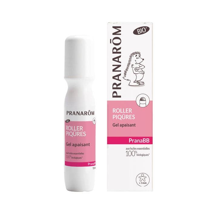 Pranabb Roller Piqures Et Gel Apaisant Bio 15 ml Pranabb Pranarôm