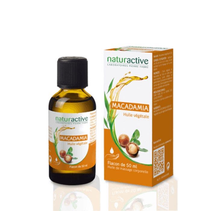 Huile Vegetale Macadamia 50 ml Naturactive