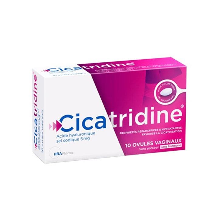 OVULES VAGINAUX X10 CICATRIDINE HRA PHARMA