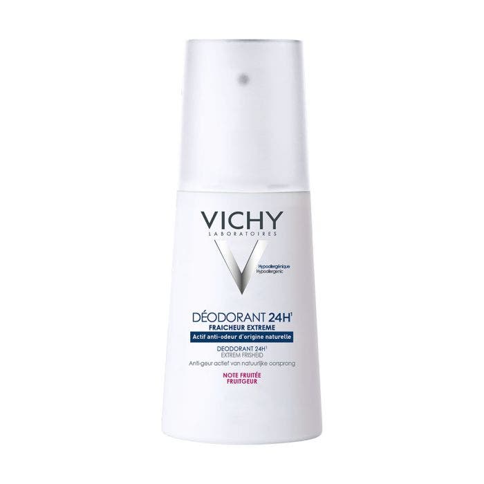 Fraicheur Extrême 100ml Déodorant Spray 24h Vichy