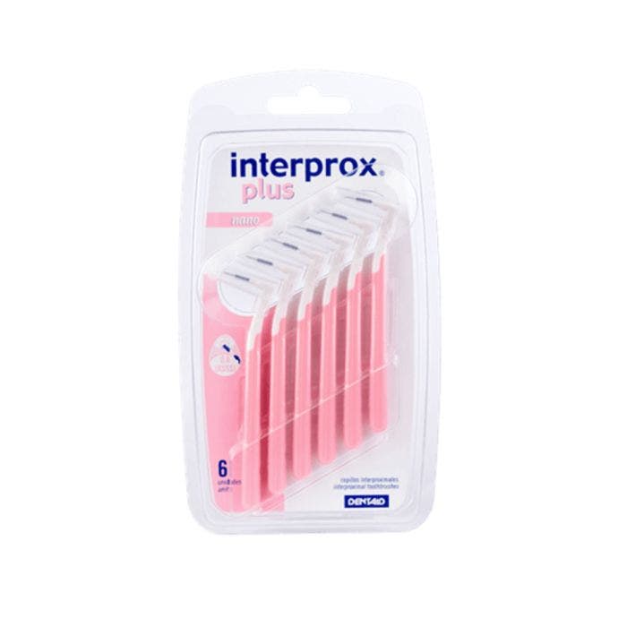 BROSSETTES INTERDENTAIRES NANO PLUS 0,6MM X6 INTERPROX