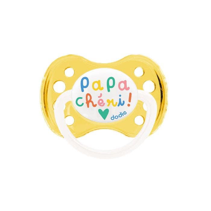 Sucette Anatomique Silicone Avec Anneau Uni 6 Mois Et Plus Dodie