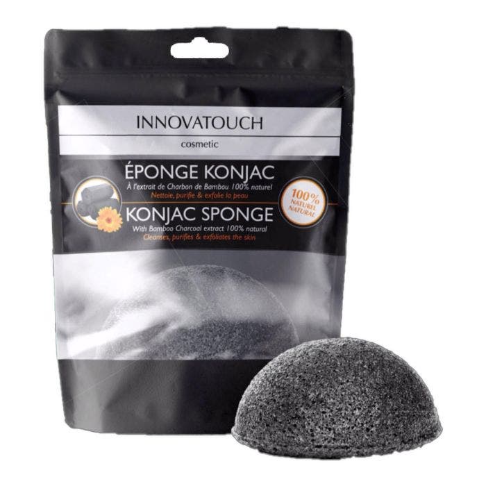 Eponge Konjac Charbon Innovatouch