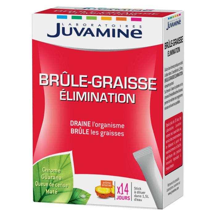 Brule Graisse Elimination 14 Sticks Juvamine