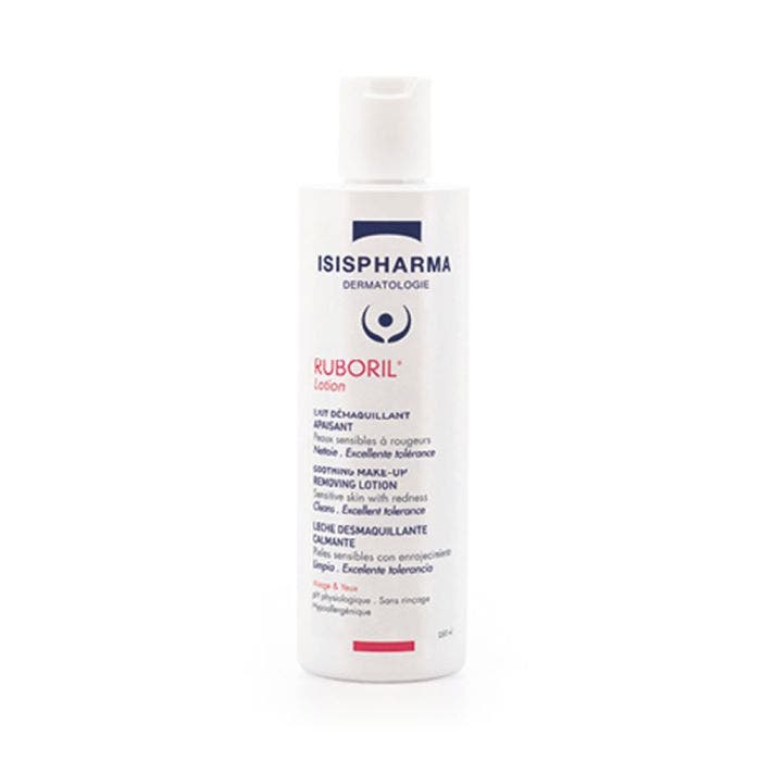 Lait Demaquillant Apaisant Peaux Sensibles A Rougeurs 250ml Ruboril Isispharma