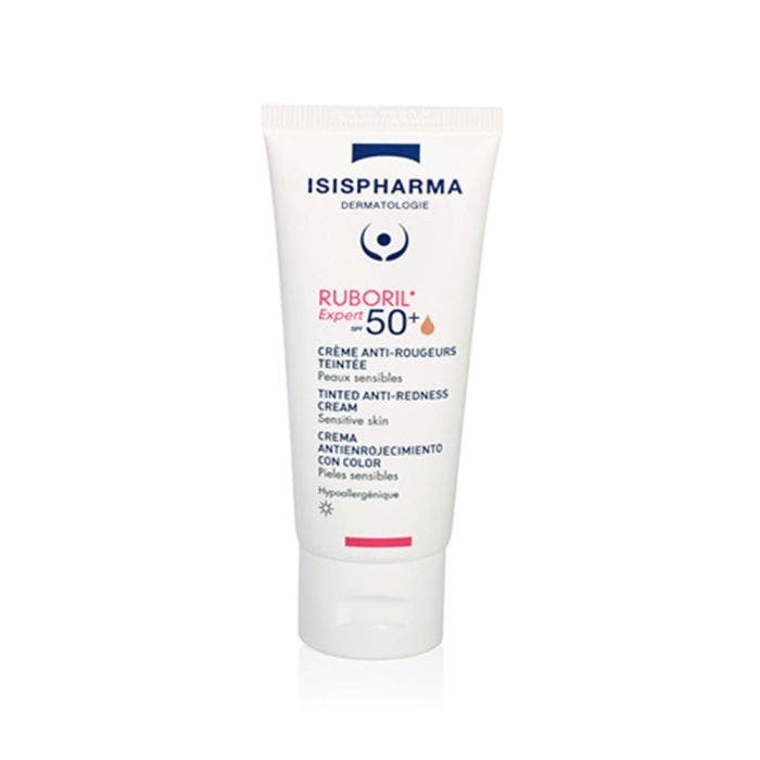 Creme Anti Rougeurs Teintee Expert 50+ Peaux Sensibles 40ml Ruboril Isispharma